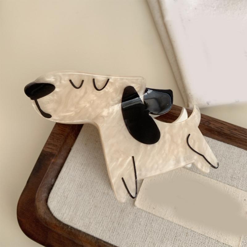 Unique Kitten Shaped Large Hair Claw Clip Ponytail Claw Kitten Hair Holder Barrettes Hair Adornment Hair Ornaments