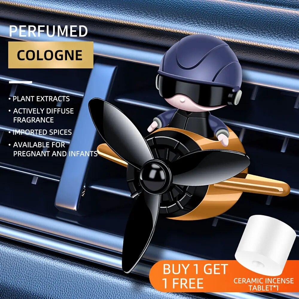 1pcs Astronaut Air Outlet Style Car Interior Decoration Supplies Cartoon Creative Fragrance Lasting Fragrance Car Aromatherapy