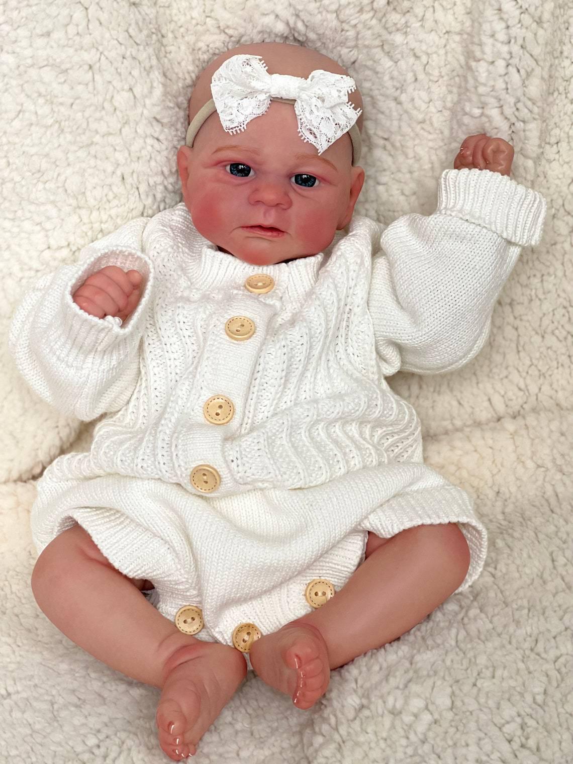 49 cm ELIJAH Realistic Newborn Baby Reborn Doll 46 cm