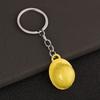 Ornaments Safety Helmet Keychain Creative Bag Hanging Key Ring Hard Hat Pendant  Gifts