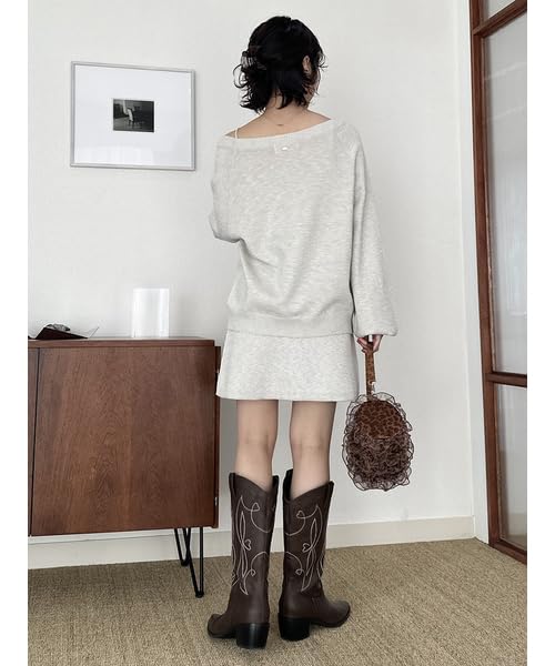 Lily Brown Knit Set LWNO251093 IVR 3-Piece Women's