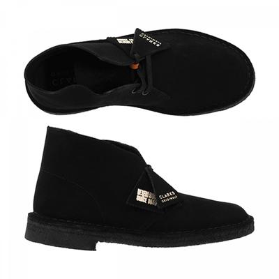 Stivali Clarks 26155480 Desert Suede Nero