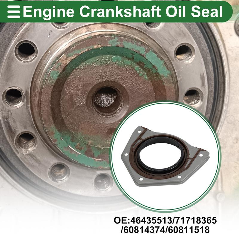 UXCELL 1 Pc Rear Crankshaft Oil Seal with Flange for Alfa Romeo No.46435513/71718365
