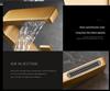 Rubinetto Ottone a Cascata Dorata – Lavabo Lusso a Foro Singolo