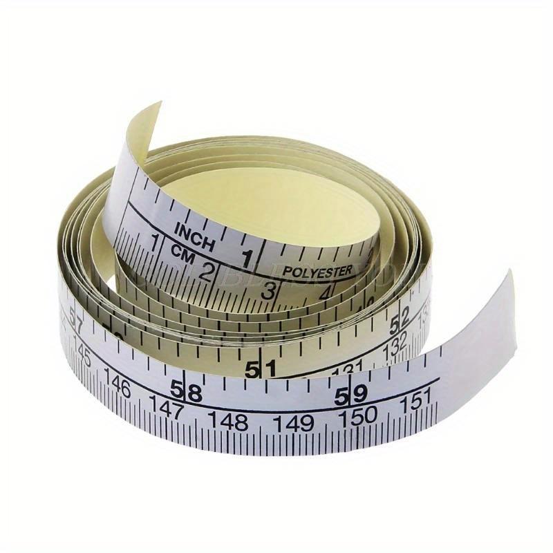 1pc Self Adhesive Metric Measuring Tape Ruler for Sewing Machine Stickers, Perfect for Winter, New Year
