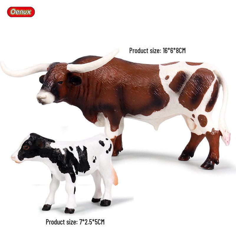 Animal Model Set: Lion, Tiger, Elephant, Panda, Giraffe, Hippo, Rhino, Sheep