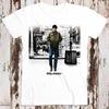 Japoński Kierowca Taksi Plakat Filmowy Koszulka Top Vintage Unisex Damski T-shirt 8272