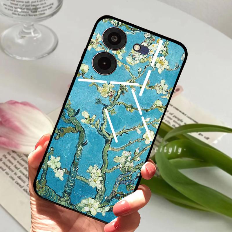 Für Tecno Pova 5 Pro 5G Hülle Pova5 4G Weiches Silikon TPU Handy Rückseite Für Tecno Pova Neo 3 Stoßfester Bumper LH6n Cartoon