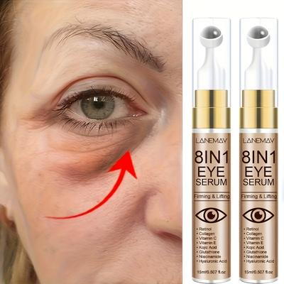 8-in-1 Kollagen-, Bienengift- und Peptid-Augencreme - Eine gemischte Formel mit zarter und nicht fettender Textur, zur Anwendung Tag und Nacht