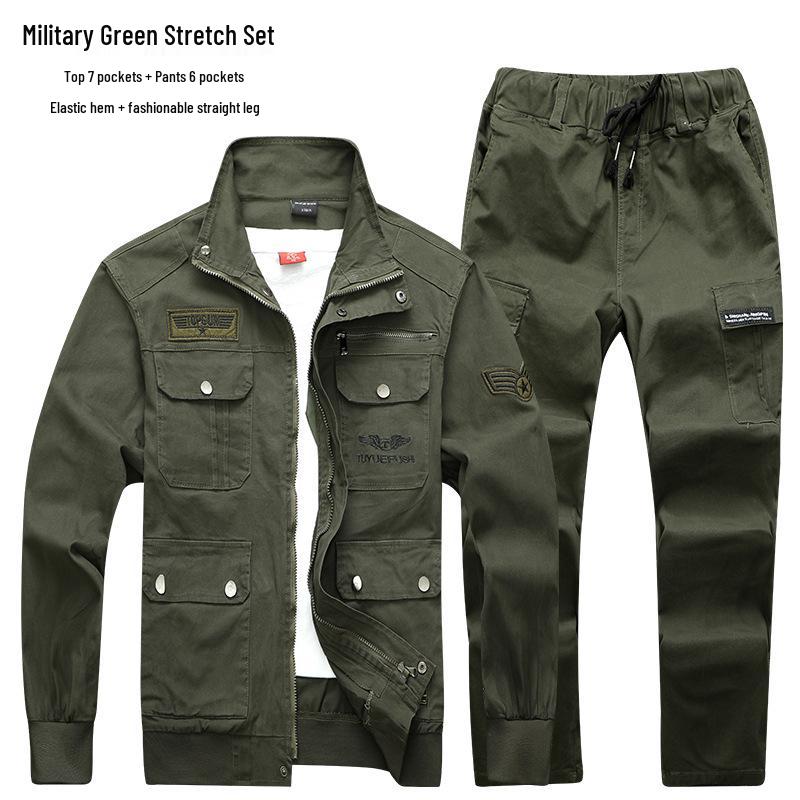Camouflage Long Sleeve Workwear Suit for Welding & Auto Repair