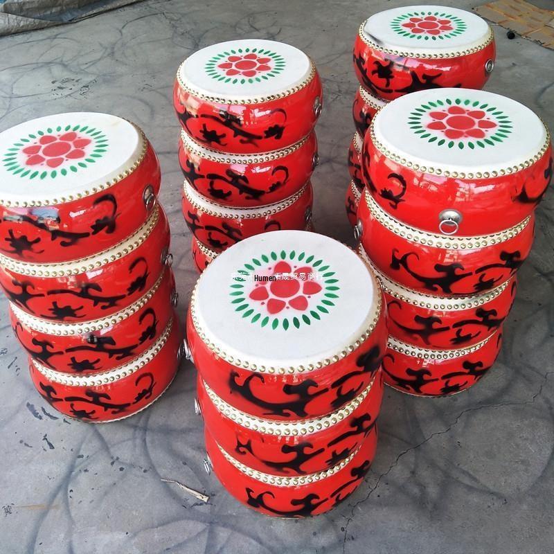 Han Tang Rhythm Drum: Traditional Cowhide Dance Prop