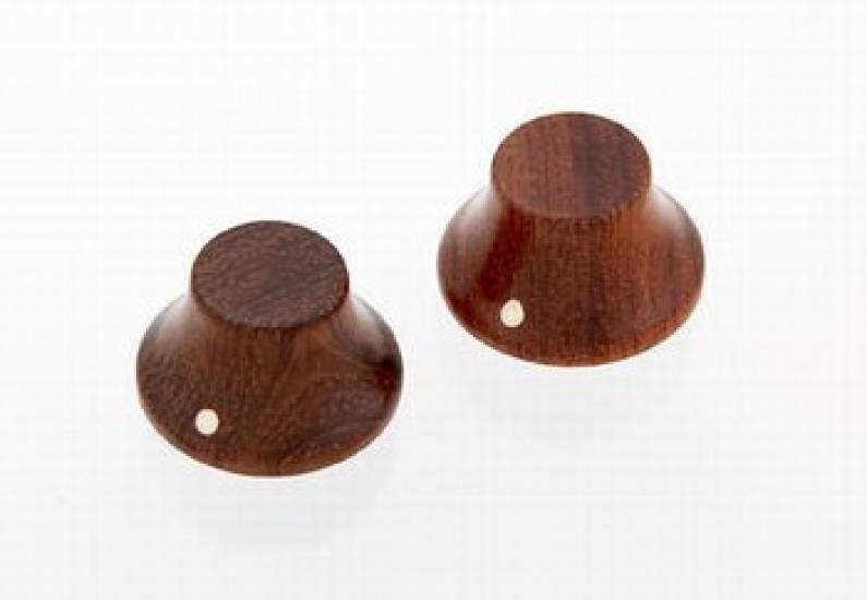 

Allparts Набор из 2 деревянных колокольчиков Bubinga PK-3197-0B0 Ручки, [5124]