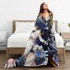 Warm Soft Blankets Camping Iuno Wuthering Waves Game Throw Blanket  Flannel Bedspread For Bedroom Fluffy Sofa Bed Cover
