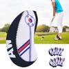 10Pcs Portable Cloth Golf Iron Club Head Cover with Unique Pattern Sports Accessory