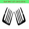 Front Bumper Fog Light Grilles For Volkswagen Golf 7 MK7 GTI 2013-2016 Fog Lamp Eyebrow Cover