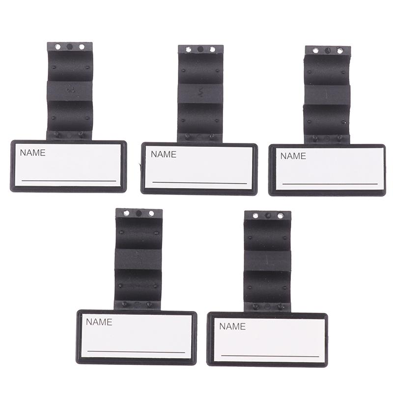 

1/5 шт. Іменні бирки Стетоскоп Ідентифікаційні бирки ID Спеціальні магніти Тримач Затискач Badgelabel Трубка Іменні бирки Магнітні таблички Значки 5pcs