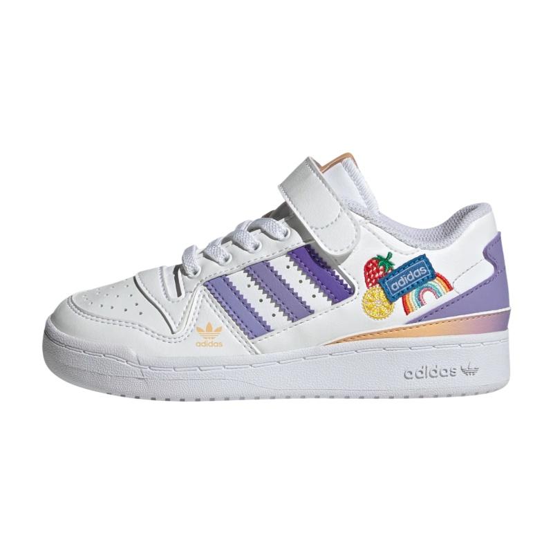 (PS) adidas Forum Low J Fruits & Rainbow Patches Kids GY8210 EU 29