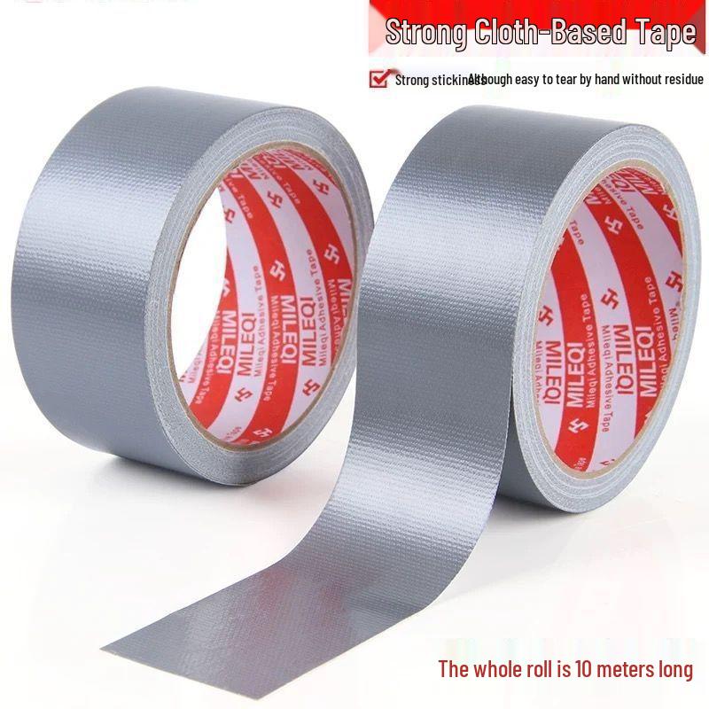 Silver Vattentät Enkelsidig Stark Självhäftande Tejp för Bröllop, Utställning, Bil, Matta, Rör, Dekoration och Skydd av Golvfilm.