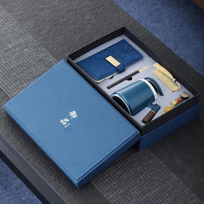 Ensemble Tasse et Assiette en Céramique Cadeau d'Affaires d'Entreprise Cadeau Pratique pour le Festival de la Mi-Automne pour les Clientslogo