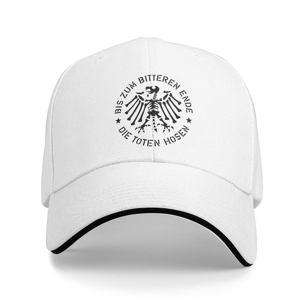Do gorzkiego końca Czapka z daszkiem Die Toten Hosen Tenisowa Rolkarska Stylowy Nadruk Słoneczna Czapka Trucker Unisex Młodzieżowa Hurtowa Czapka Snapback