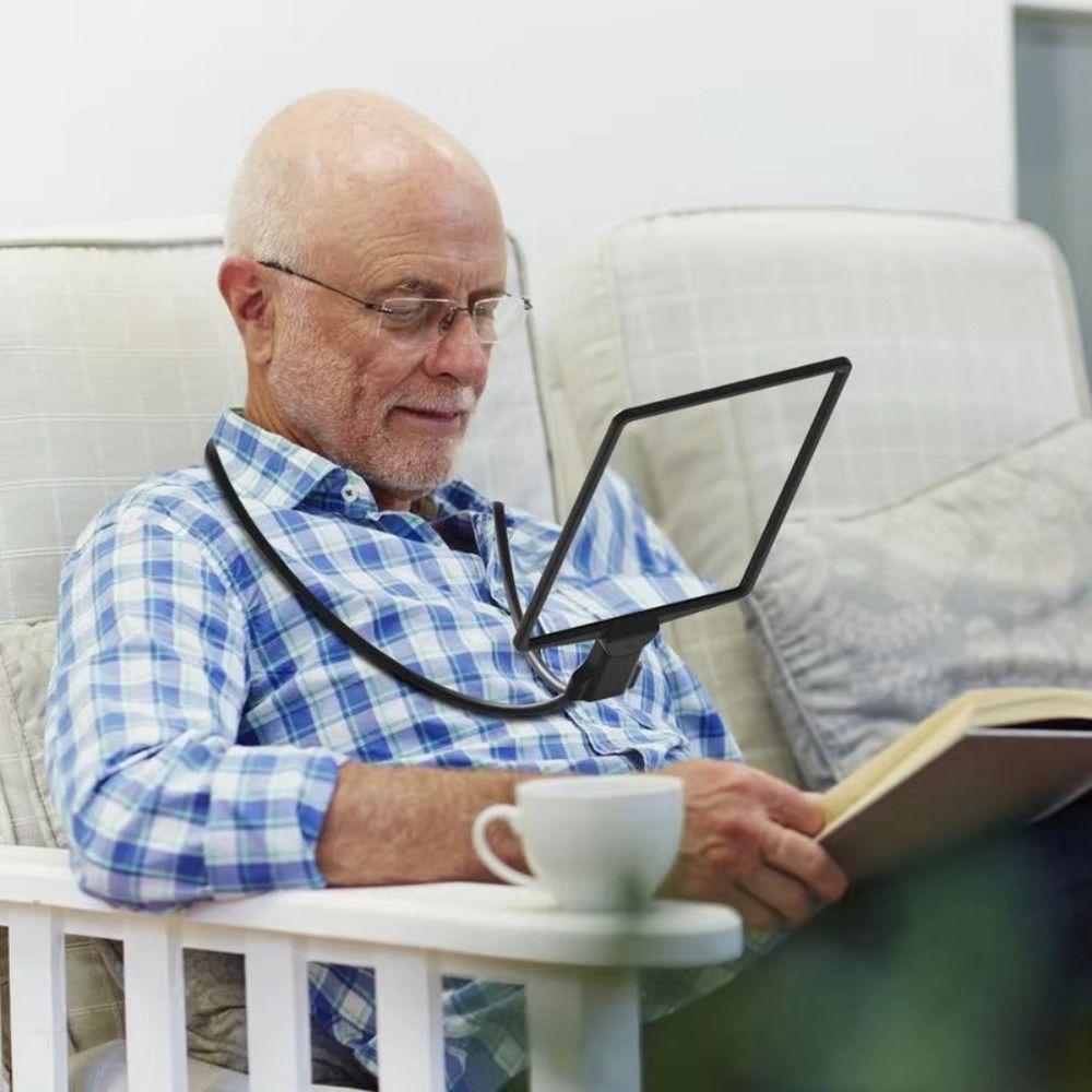 Large Mirror Full Page Magnifier 3 In 1 LED Magnifier Visual Impairment Flexible Magnifier  Craft