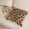 L-Leopard Print Cushion Cover Fabric Soft Furnishing,Pillowcase, Cushion Cover, Sofa Pillow, Home Decoration