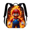 Νέο Σακίδιο Νηπιαγωγείου Super Mario Παιδικό με Εκτύπωση Mario Καθημερινό Casual Σακίδιο για Αγόρια Κορίτσια