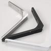 2Sets Industrial Style Wall Shelf Bracket Heavy Duty Shelf Supports for Floating Shelves Bookshelf Accessories Storage Rack