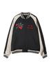 Sunday Fruit Market Peach Reversible Sukajan Black