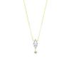 Ma Yan Water Drop Necklace for Women, Light Luxury, High End, Simple Clavicle Chain, Versatile, Sparkling Jewelry
