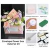 Floristen Strauß Umschlagbox Blume Floraler Straußhalter Blumenverpackungspapier Geschenkbox Präsentverpackungsbeutel für Muttertag Valentinstag Hochzeit