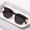New Fashion Trendy Square Large Frame Anti-UV Myopia Sunglasses Outdoor Classic Driving High Quality Near Sight Eyewear Unisex