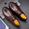 Fashion Leather Shoes For Man Genuine Leather Casual Shoes Fashion Business Oxford Shoes High Quality Designer Work Shoes
