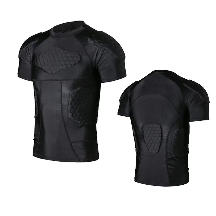 Anti-Collision Short-Sleeved Football Uniform, Goalkeeper Uniform, Goalkeeper Suit, Shorts, Knee Pads, Elbow Pads, Basketball Protective Gear, Rugby