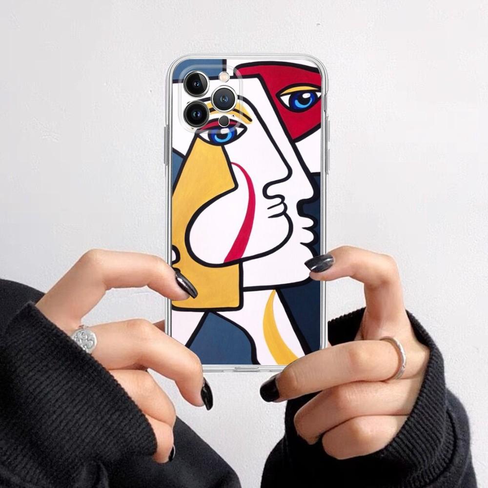 Picasso abstract Art painting Phone Case For iPhone 15 14 11 12 13 Mini Pro XS Max Cover 6 7 8 Plus X XR SE 2020 Funda Shell