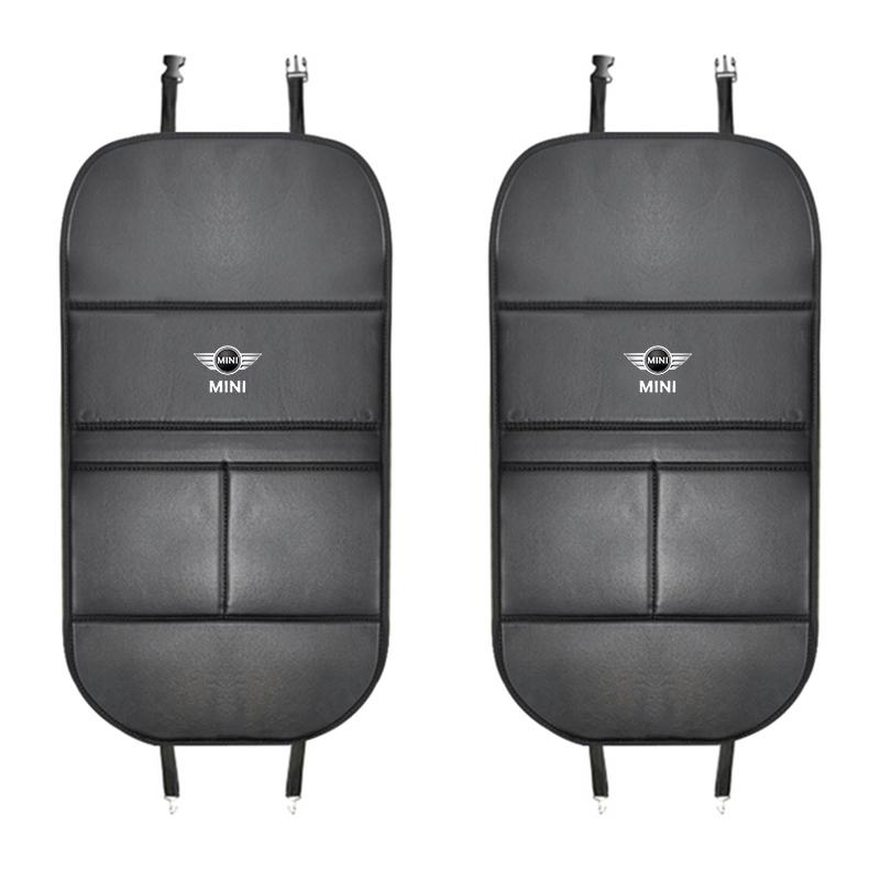 Car Seat Back Protector Cover Anti Kick Mat Pad Storage Bags for Mini Cooper JCW Works F54 F55 F56 F57 F60 R50 R52 R53 R55 R56