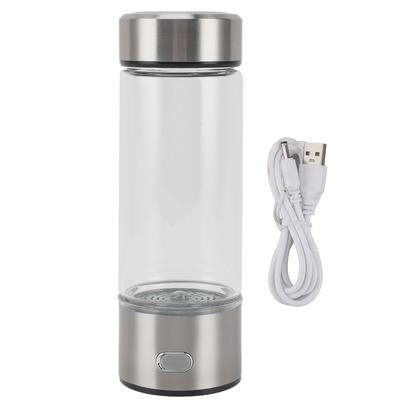 Hydrogen Water Bottle Glass Portable Water Ionizer Machine Generator Health Cup for Travel
