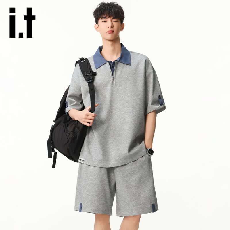 Izzue It Men's Polo Shirt Sport Set