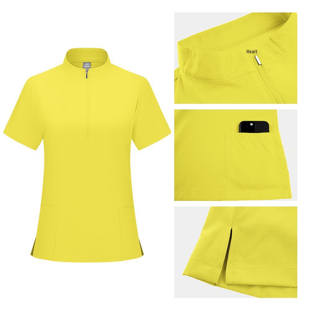 HZMoni Unisex Quick-Dry Dental Uniform Set - Long Pants