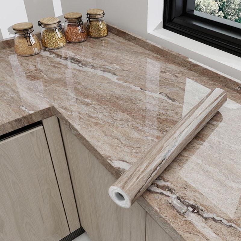 Eco-Friendly Kitchen Anti-Oil Stickers: Self-Adhesive, Waterproof, Heat-Resistant Tile and Stove Top Renovation Wallpaper.