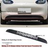Black Carbon Fiber Anti-Insect Net for Wuling Bingo '24-'25 Front Windshield, Exterior Decor.