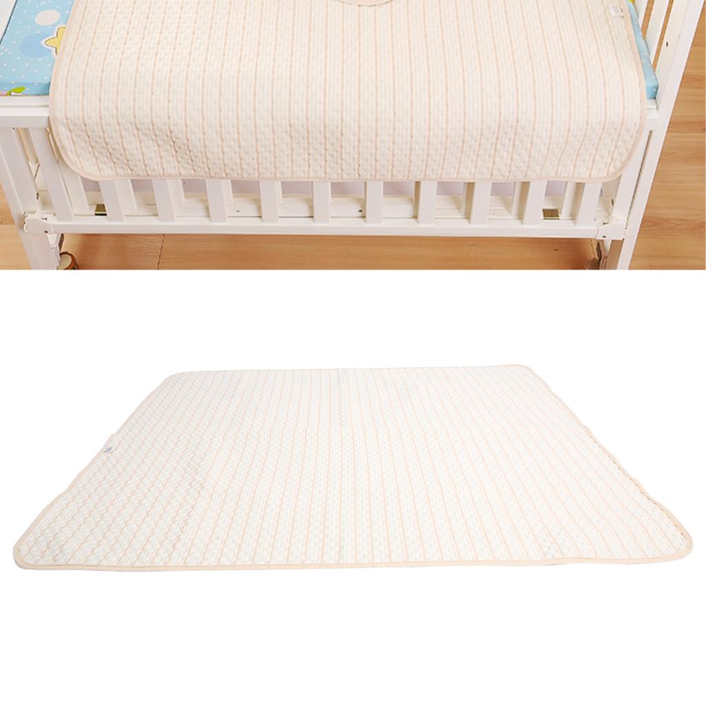 Baby Vattentäta Sängskydd Hög Absorptionsförmåga Inkontinensskydd Inkontinensunderlägg Lakan Skydd 100x120cm