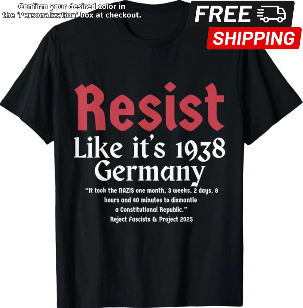 Resist Anti-Trump Political Protest Resistance Activist Graphic T-Shirt