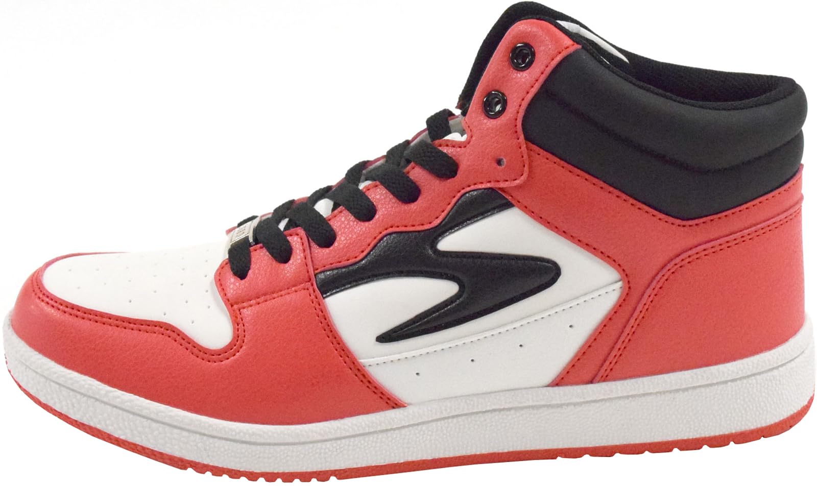 

Кроссовки Court High Cut Stylish Simple Normcore Lightweight White Red cm [Nev] Мужские 26,5