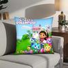 1 Stück G-Gabbys Puppenhaus Kissenbezug Quadratisch Schlafzimmer Sofa Freizeit Komfort Kissen Auto Wohnzimmer Heimdekoration