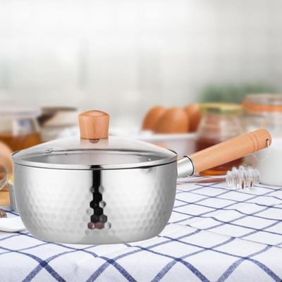 Stainless Steel Cooking Pot with Clear Lid - Essential Kitchen Tool