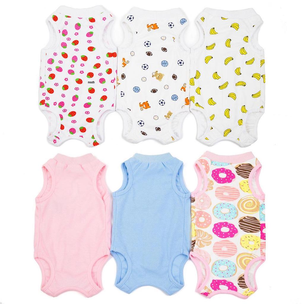 Cat Surgery & Weaning Suit - Anti-Lick, Four-Legged, Postpartum Homewear for Spring/Summer