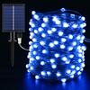 [Large Bead] LED String Lights, Solar Powered, Christmas Tree Lights, Super Bright, 20M, 200 Bulbs, 8 Lighting Modes, Automatic Nighttime Lighting,