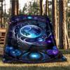 Celestial Dreamscape Outdoor Blanket, Soft And Comfortable Blanket, Casual Warm Outdoor Blanket, Camping Travel Blanket, Good Birthday Gift 1169