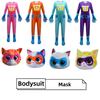 Macacão Fantasia Superkitties para Meninos Para Apresentações 4684